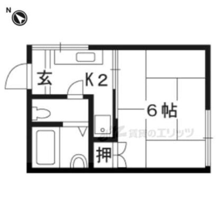 ソーレⅠの物件間取画像